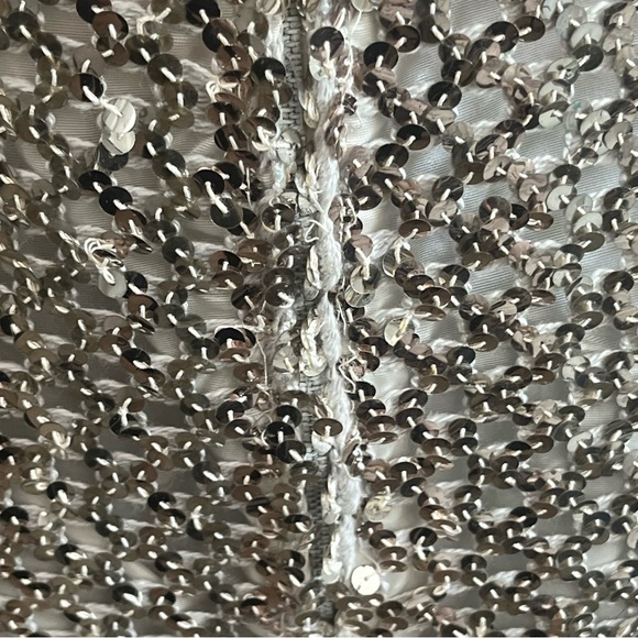 Vintage 1960s Sequined Mini Dress Size 7 - Glamour & Sparkle - Picture 7 of 17